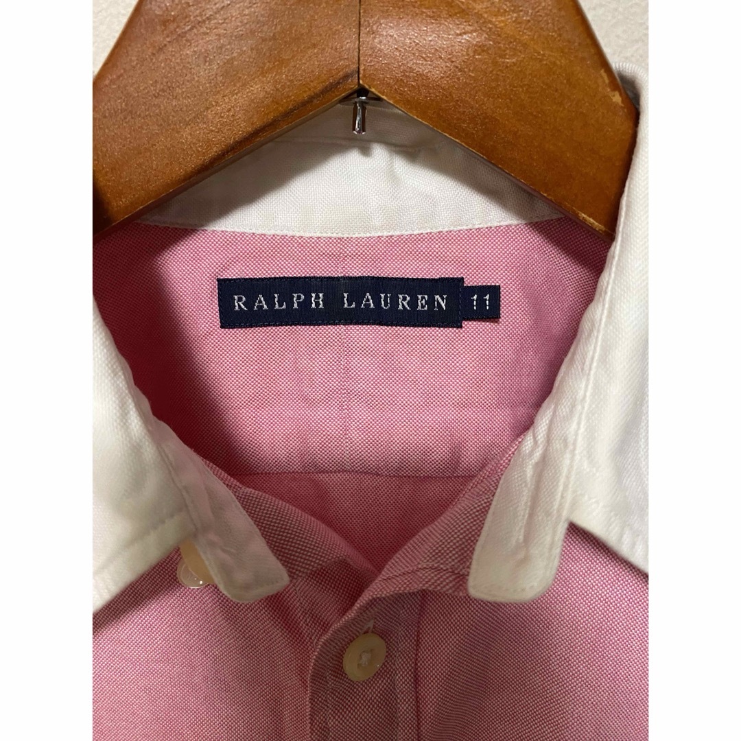 POLO RALPH LAUREN(ポロラルフローレン)のラルフローレン レディース シャツ ピンク系 RALPHLAUREN レディースのトップス(シャツ/ブラウス(長袖/七分))の商品写真