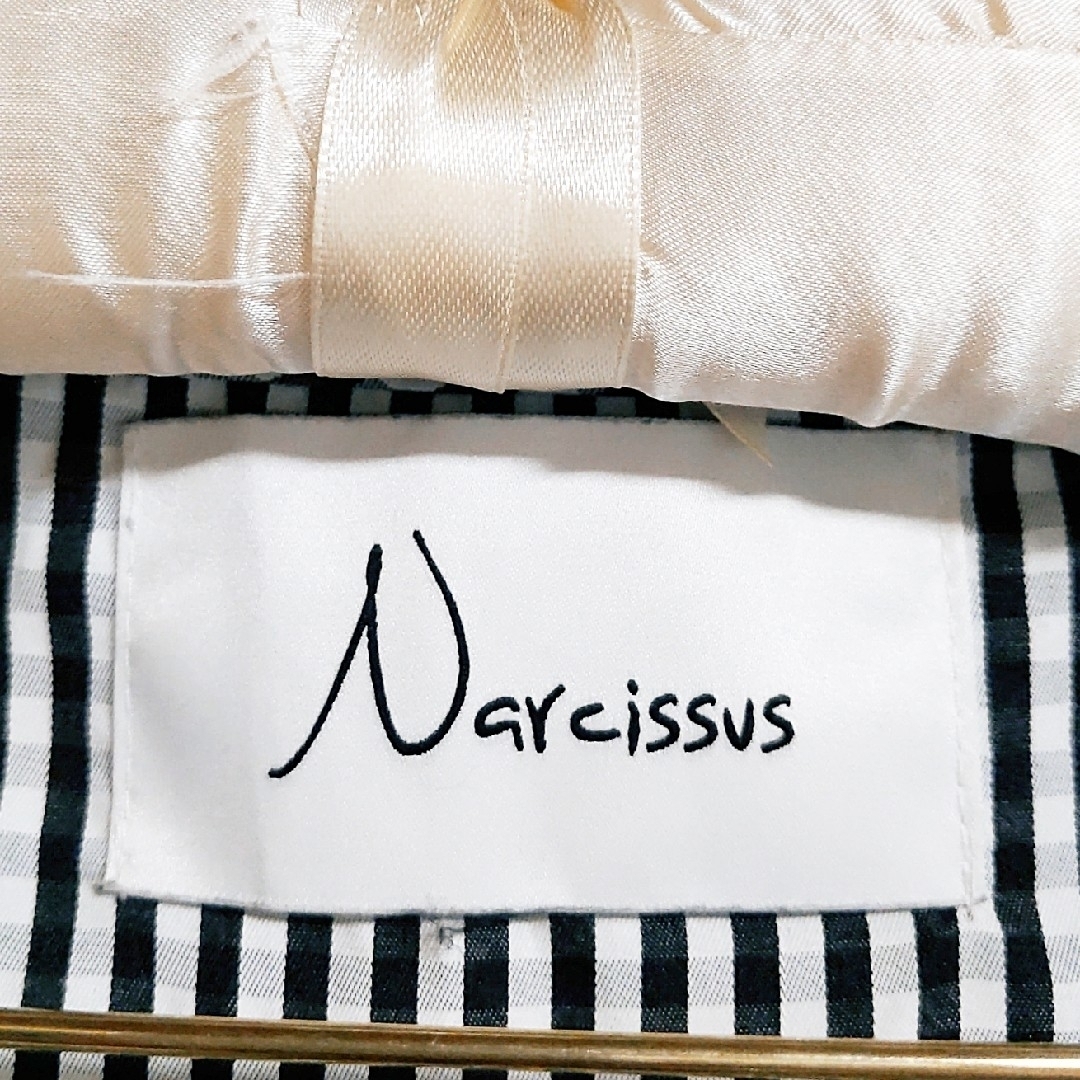 Narcissus(ナルシス)のナルシス カシュクール ギンガムチェックブラウス レディースのトップス(シャツ/ブラウス(長袖/七分))の商品写真