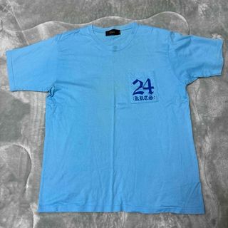 24karats - 24karats  Tシャツ メンズ　M 綿100% 水色