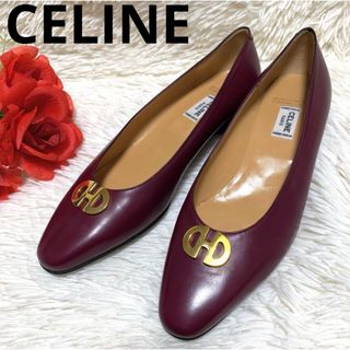 celine - 未使用 CELINE セリーヌ VINTAGE パンプス パープル