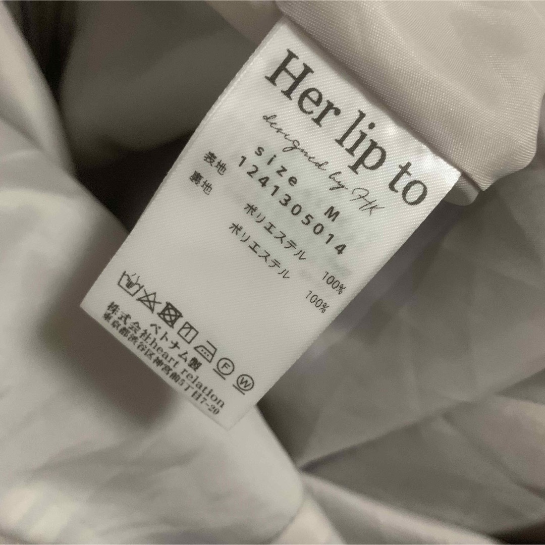 Her lip to(ハーリップトゥ)のherlipto Volume Sleeve Stripe Dress  レディースのワンピース(ロングワンピース/マキシワンピース)の商品写真