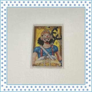 ワンピース(ONE PIECE)の【即購入○】ONEPIECE ステータスカード ウソップ ジャンプショップ(その他)