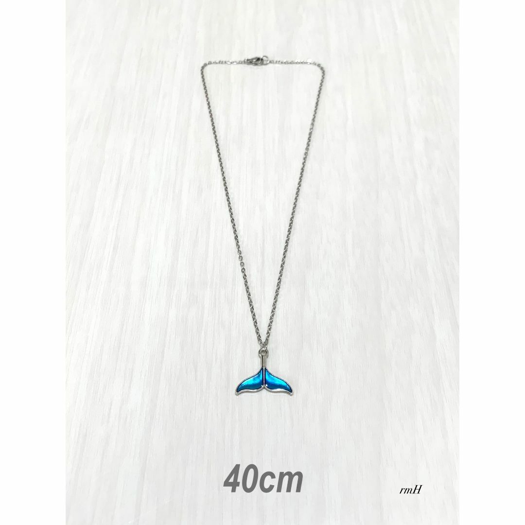 【ホエールテールネックレス1.3mm 40cm】真夏のシンデレラ 森七菜 メンズのアクセサリー(ネックレス)の商品写真