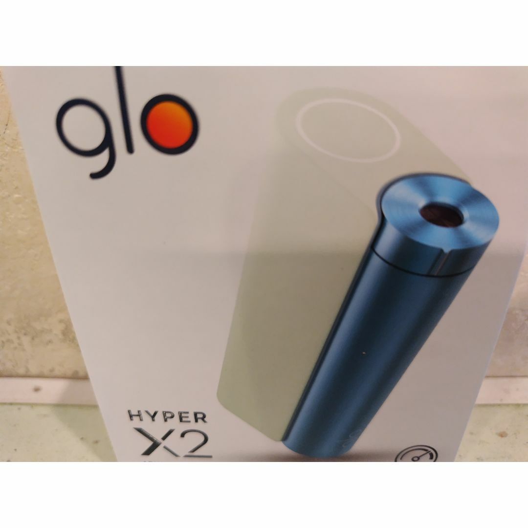 glo(グロー)のglo hyper X2 ミントブルー　グロー・ハイパー・エックス・ツー メンズのファッション小物(タバコグッズ)の商品写真
