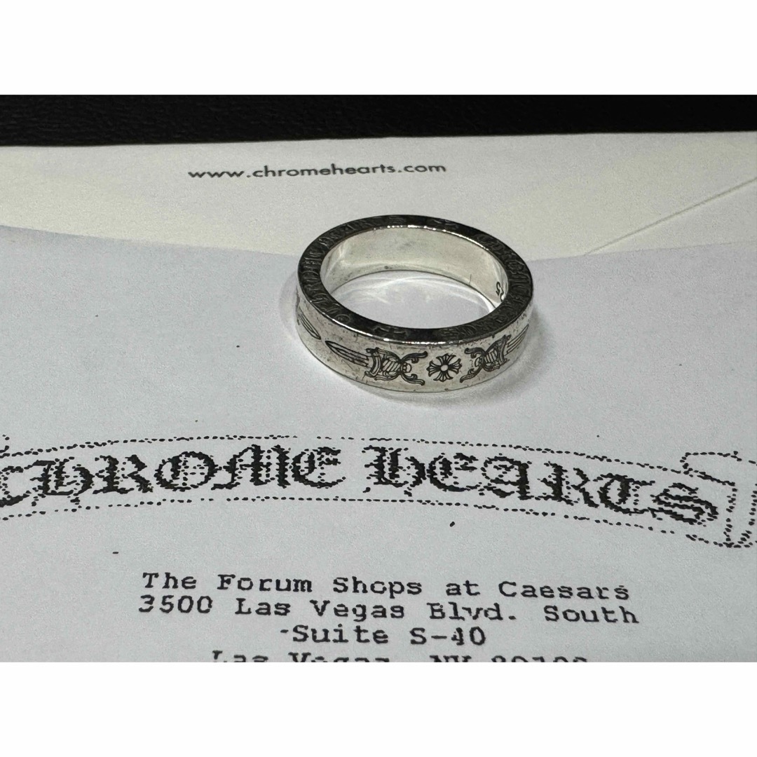 Chrome Hearts(クロムハーツ)のクロムハーツ 6㎜スペーサーリング ダガー メンズのアクセサリー(リング(指輪))の商品写真