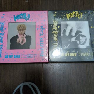 WOODZアルバムWOOPS！ピンク、黒２セット(K-POP/アジア)