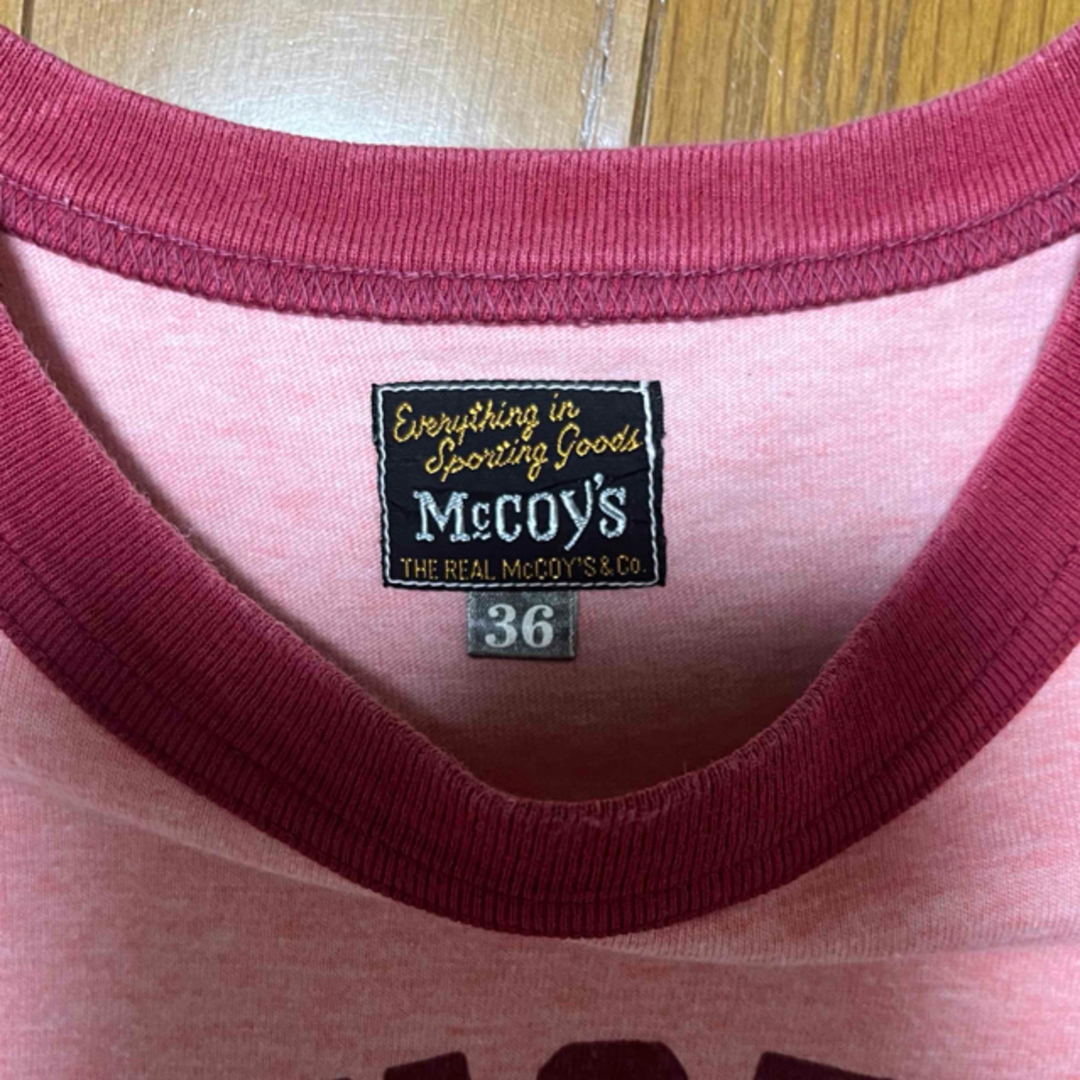 THE REAL McCOY'S(ザリアルマッコイズ)のリアルマッコイズ　Ｔシャツ　36 メンズのトップス(Tシャツ/カットソー(半袖/袖なし))の商品写真