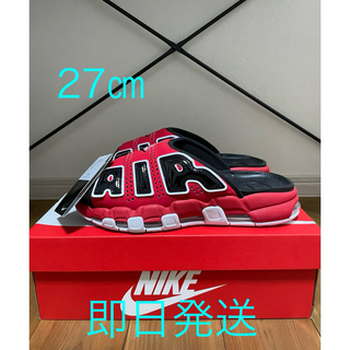 NIKE - Nike Air More Uptempo Slide Red/Black