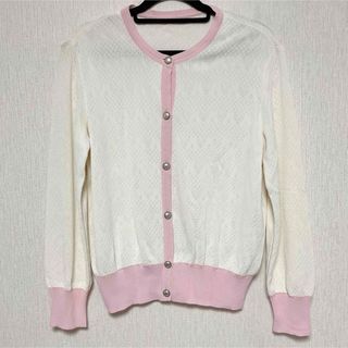 Courreges - courreges クレージュ ハート サマーニット カーディガン 美品