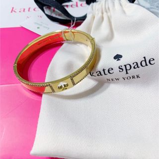 kate spade new york - 【新品未使用】訳アリ　ケイトスペード　バングル　ゴールド