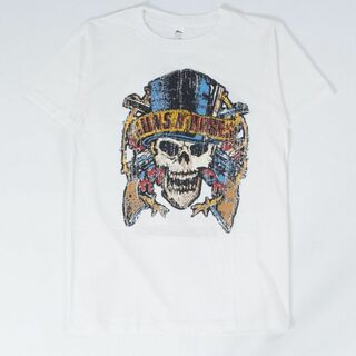 新品 ガンズアンドローゼズ Tシャツ brt-0106/S～XL　ホワイト(Tシャツ/カットソー(半袖/袖なし))
