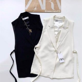 ZARA ベスト　ジレ