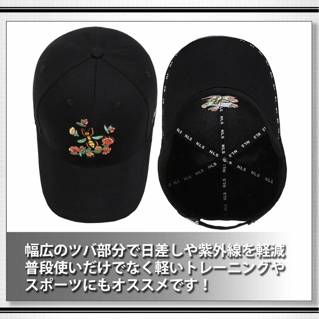【色: 01:ブラック】WHITE FANG(ホワイトファング) 帽子 キャップ レディースのファッション小物(その他)の商品写真