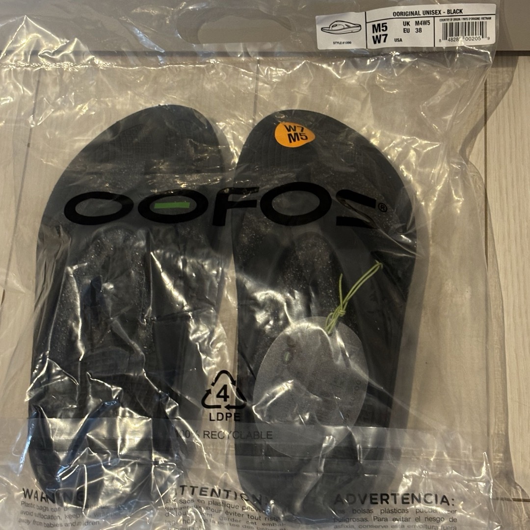 OOFOS(ウーフォス)のOOFOS ウーフォス オリジナル メンズ レディース スポーツサンダル#24 レディースの靴/シューズ(サンダル)の商品写真