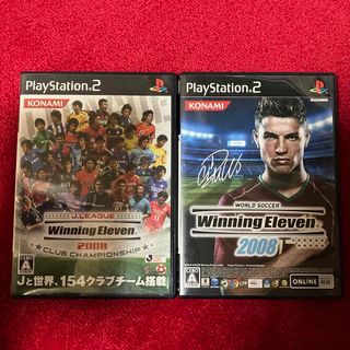 コナミ(KONAMI)のWinning Eleven 2008 ウイイレ 2枚セット プレ2(家庭用ゲームソフト)