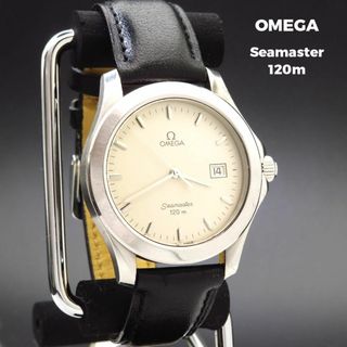 オメガ(OMEGA)のOMEGA Seamaster 120m 腕時計 デイト ねじ込みリューズ(腕時計(アナログ))