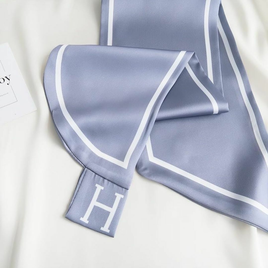【色: Silver H】[BOTICO] スカーフ スカーフ 便利な環巻き ヘ レディースのファッション小物(その他)の商品写真