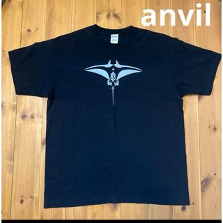 Anvil - anvil アンビル　メンズ　Tシャツ　黒