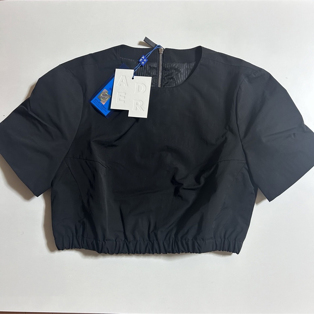 ADER ERROR ブラックFlut Tシャツ ADER ERROR ブラックFlut Tシャツ