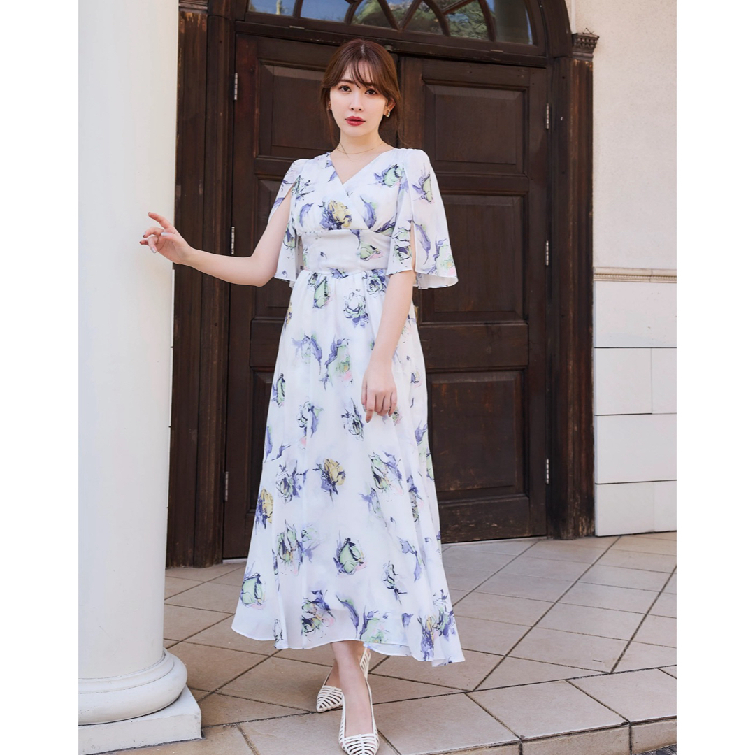 Her lip to(ハーリップトゥ)のherlipto Rose Bouquet Dress レディースのワンピース(ロングワンピース/マキシワンピース)の商品写真