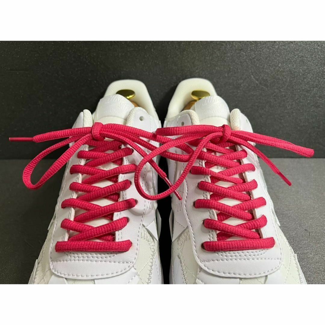 新品130cm オーバル シューレース 靴紐 平丸紐 ピンク PINK ② メンズの靴/シューズ(スニーカー)の商品写真