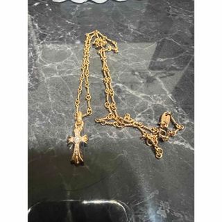 クロムハーツ(Chrome Hearts)のクロムハーツ　22k ベビーファット　パヴェダイヤ　ツイストチェーン(ネックレス)