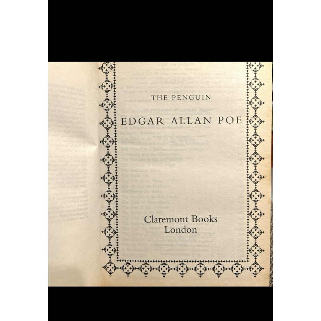 The Penguin Edgar Allan Poe 全1026ページ エンタメ/ホビーの本(洋書)の商品写真