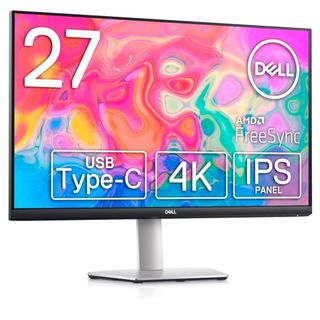 デル(DELL)のDELL 27インチ 4K モニター S2722QC 保護カバー付き(PC周辺機器)