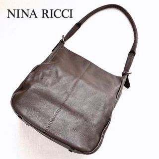 NINA RICCI - ニナリッチ NINA RICCI ショルダーバッグ レザー 肩掛け ブラウン