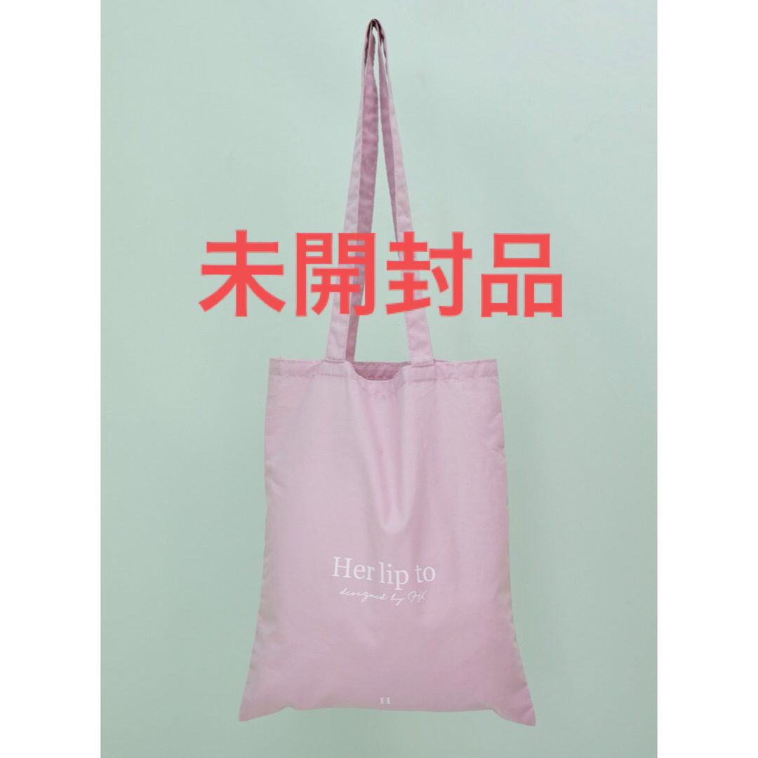 Her lip to(ハーリップトゥ)のherlipto ノベルティ2024 HLT Tote bag レディースのバッグ(トートバッグ)の商品写真