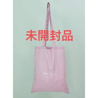 ハーリップトゥ(Her lip to)のherlipto ノベルティ2024 HLT Tote bag(トートバッグ)
