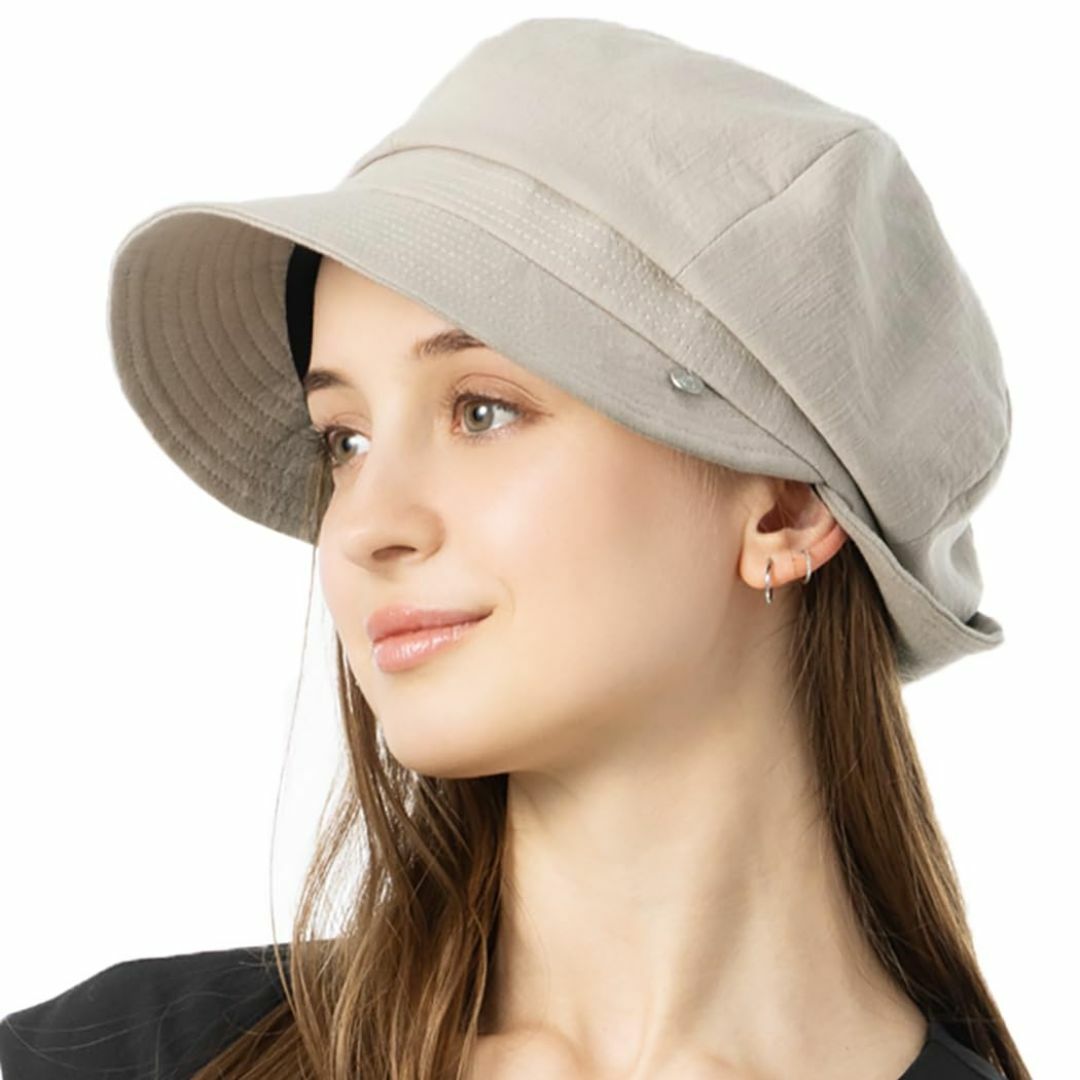 [Ｌｏｏ＆ｃ] [ルーアンドシー] 帽子 レディース キャスケット 大きいサイズ レディースのファッション小物(その他)の商品写真