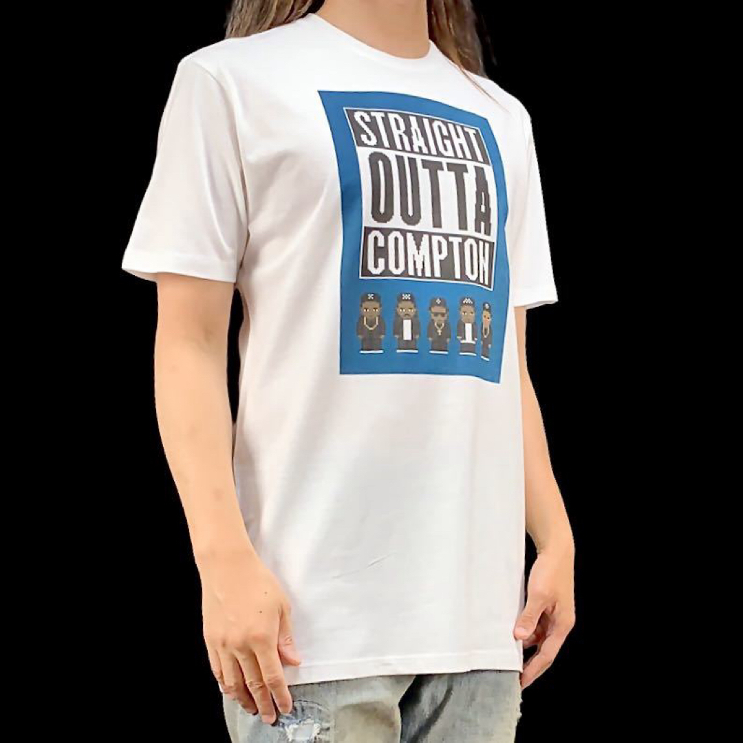 新品 Straight Outta Compton N.W.A ロゴ Tシャツ メンズのトップス(Tシャツ/カットソー(半袖/袖なし))の商品写真