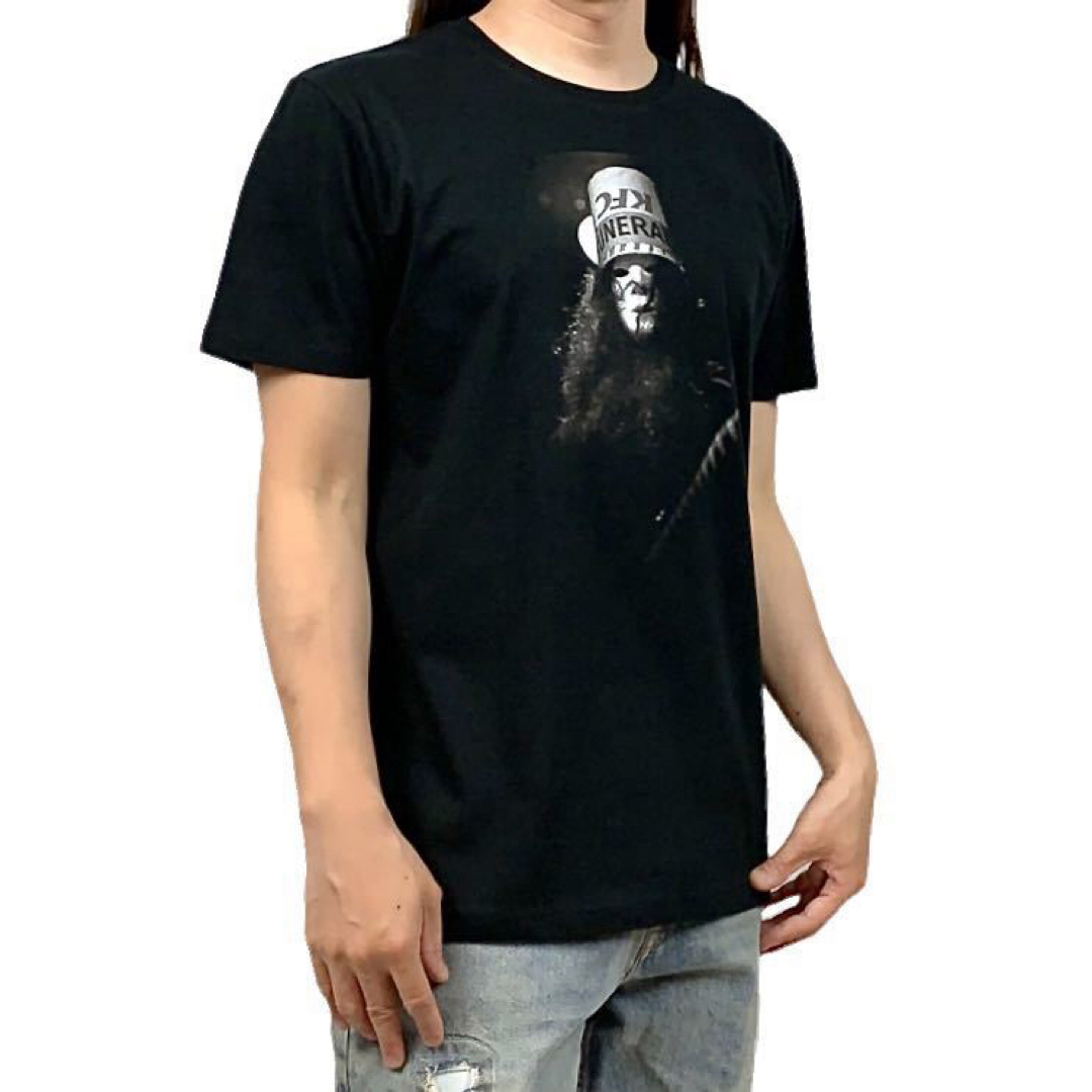新品 バケットヘッド KFC帽子 ガンズアンドローゼス ギタリスト Tシャツ メンズのトップス(Tシャツ/カットソー(半袖/袖なし))の商品写真