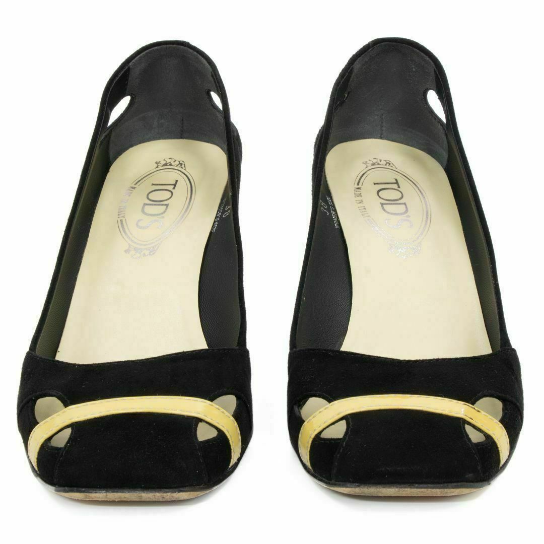 TOD'S(トッズ)の【全額返金保証・送料無料】トッズのハイヒール・パンプス・正規品・黒色・25cm レディースの靴/シューズ(ハイヒール/パンプス)の商品写真