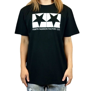 新品 TAMAIYA デビルスター 逆五芒星 プラモ模型 ロゴ パロディTシャツ(Tシャツ/カットソー(半袖/袖なし))