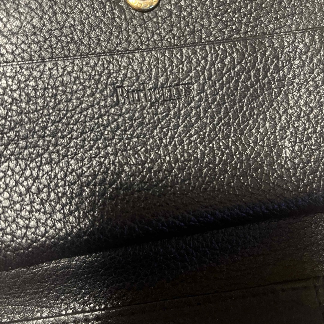 Burberry バーバリー 折り財布 がま口 ノバチェック 黒 Burberry バーバリー 折り財布 がま口 ノバチェック 黒