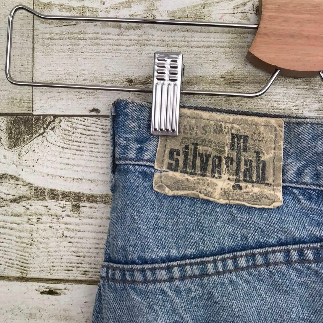 SILVER TAB（Levi's）(シルバータブ)の【k7007】USA古着90sリーバイスシルバータブバギーデニムパンツジーンズ メンズのパンツ(デニム/ジーンズ)の商品写真