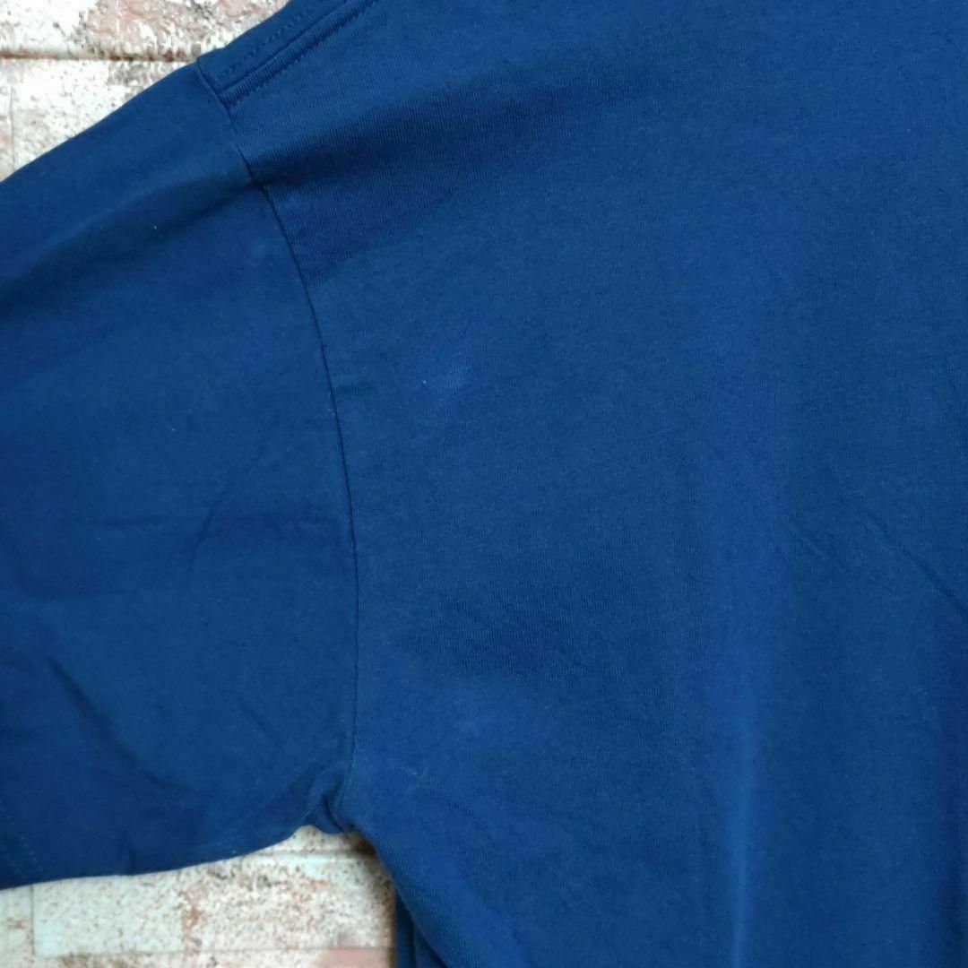POLO JEANS ポロジーンズ 半袖Tシャツ ブルー US-M メンズのトップス(Tシャツ/カットソー(半袖/袖なし))の商品写真
