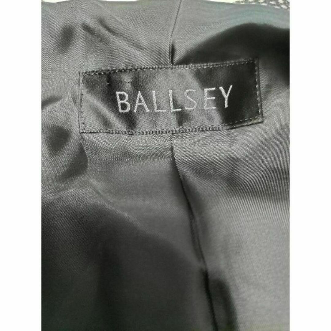 Ballsey(ボールジィ)のBALLSEY ボールジィ 柄あり テーラードジャケット 黒 レディースのジャケット/アウター(テーラードジャケット)の商品写真