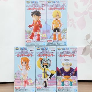 ONE PIECE - ワンピース ワールドコレクタブルフィギュア エッグヘッド1 全5種セット