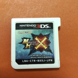 ニンテンドー3DS(ニンテンドー3DS)のモンスターハンタークロス(携帯用ゲームソフト)