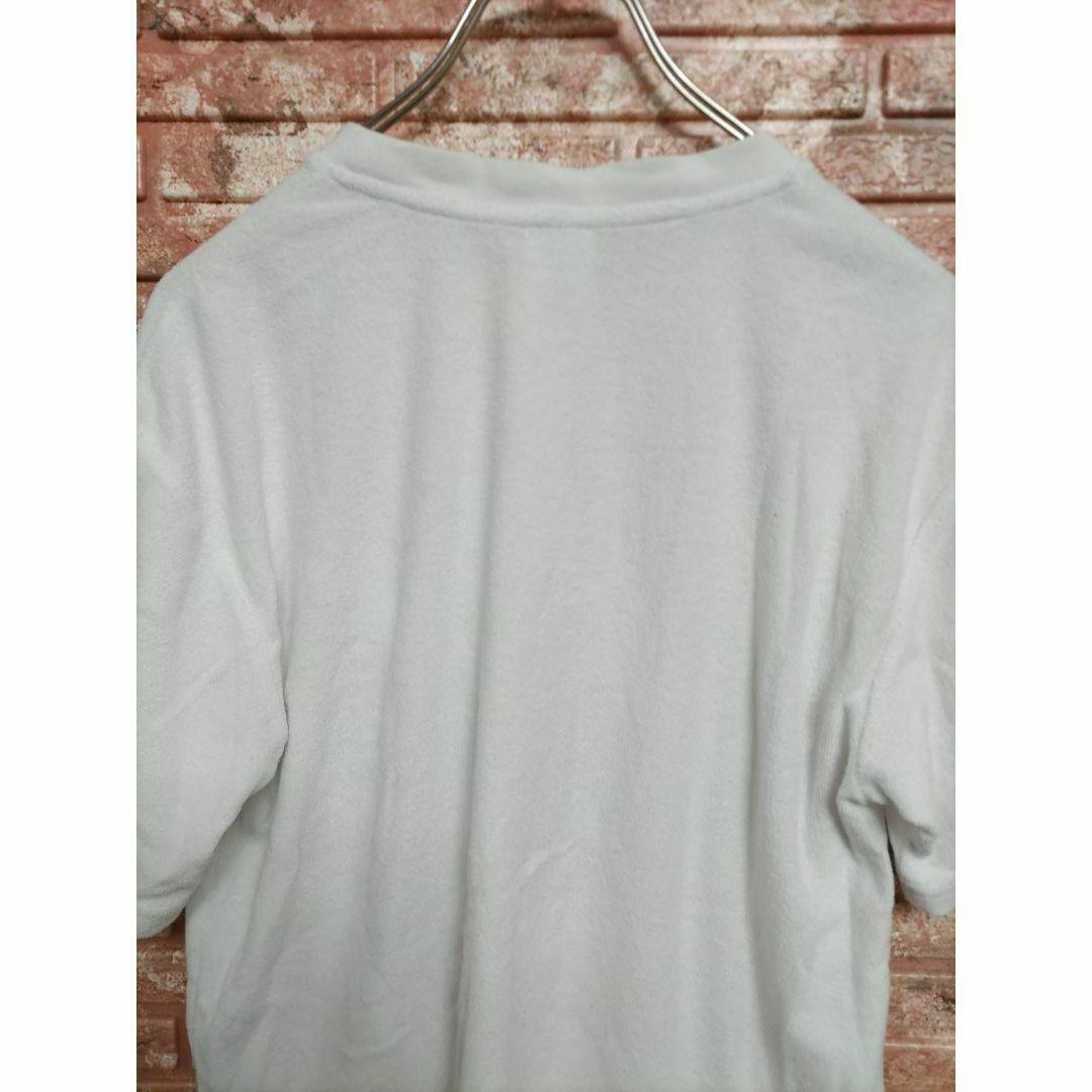 BASE CONTROL(ベースコントロール)のベースコントロール パイル地 ポケットボーダー 半袖Tシャツ 白 M メンズのトップス(Tシャツ/カットソー(半袖/袖なし))の商品写真
