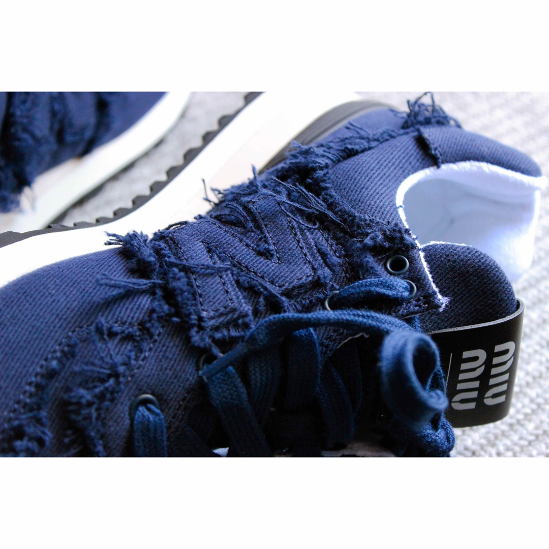 MIU MIU - Miu Miu × New Balance 574 デニムスニーカー 約25cm MIU MIU - Miu Miu × New Balance 574 デニムスニーカー 約25cm