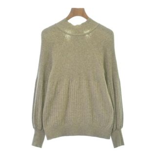 TORRAZZO DONNA ニット・セーター -(M位) ベージュ 【古着】【中古】