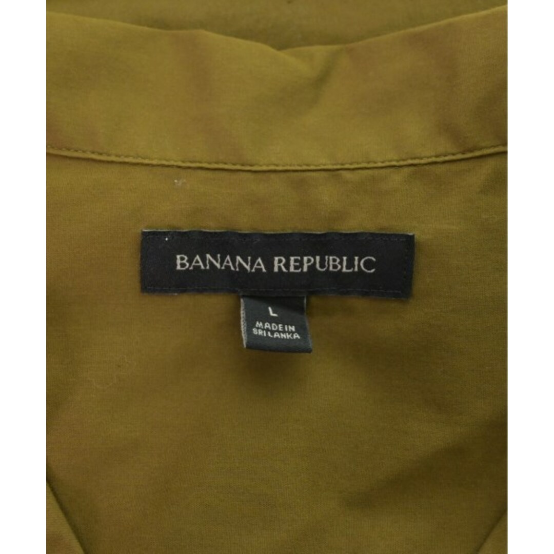 Banana Republic(バナナリパブリック)のBANANA REPUBLIC バナナリパブリック ブラウス L 茶 【古着】【中古】 レディースのトップス(シャツ/ブラウス(長袖/七分))の商品写真