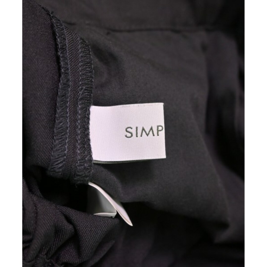 Simplicite(シンプリシテェ)のSimplicite シンプルシテ パンツ（その他） S 黒 【古着】【中古】 レディースのパンツ(その他)の商品写真