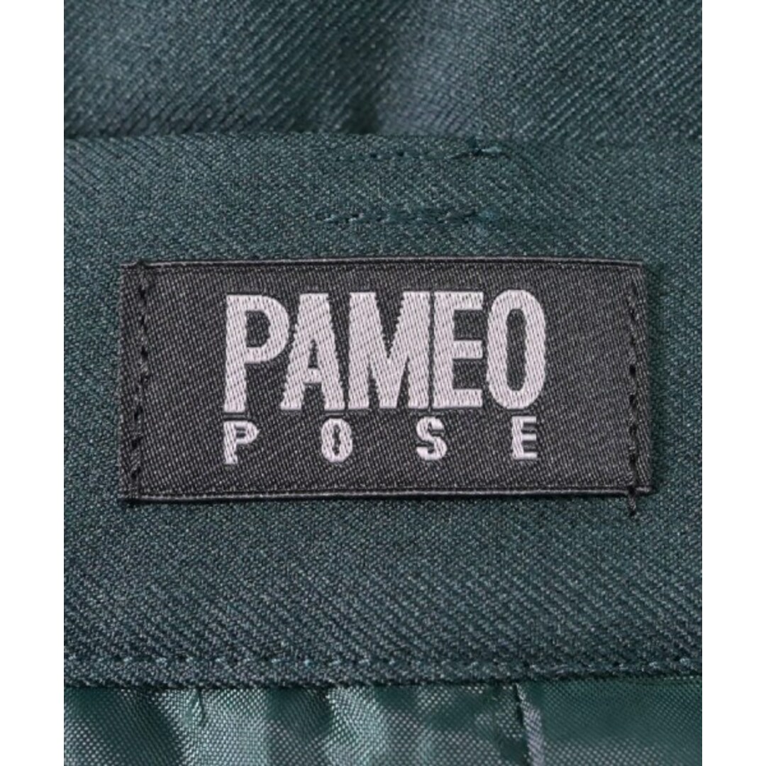 PAMEO POSE(パメオポーズ)のPAMEO POSE パメオポーズ パンツ（その他） S 緑x青 【古着】【中古】 レディースのパンツ(その他)の商品写真