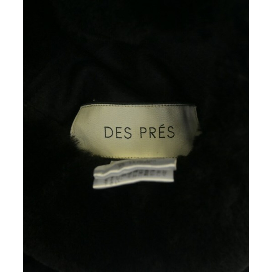 DES PRES(デプレ)のDES PRES デプレ ムートンコート 38(M位) 黒 【古着】【中古】 レディースのジャケット/アウター(ムートンコート)の商品写真