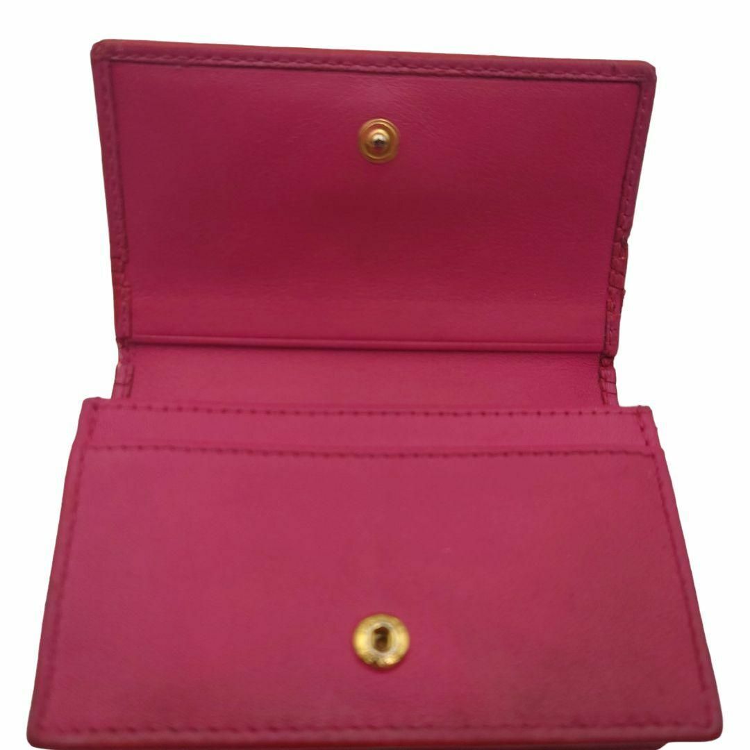 PRADA(プラダ)のプラダ ピンク  カードケース ミニ  レディース レディースのファッション小物(コインケース)の商品写真